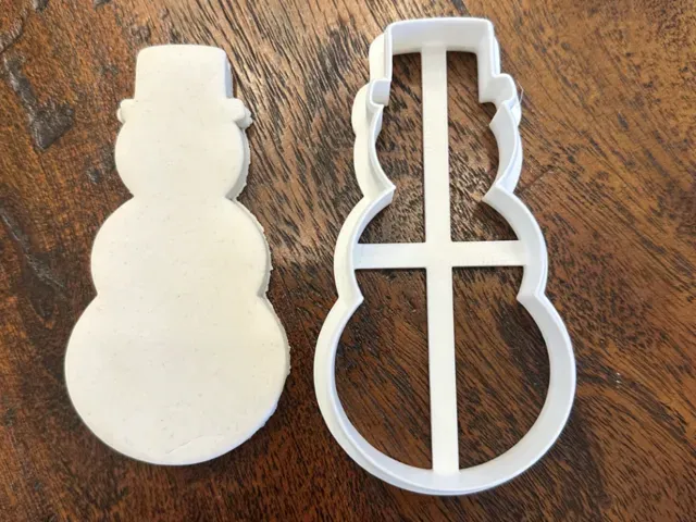 Snow Man Cookie Cutter