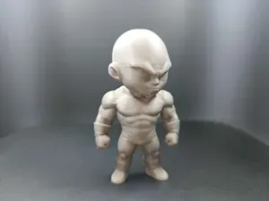 Jiren Chibi Figure Dragon Ball Character Fan Art