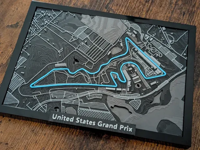 Circuit of the Americas 3D Miniature v2 — Фото 6 из 13