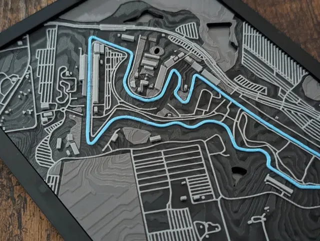 Circuit of the Americas 3D Miniature v2 — Фото 8 из 13