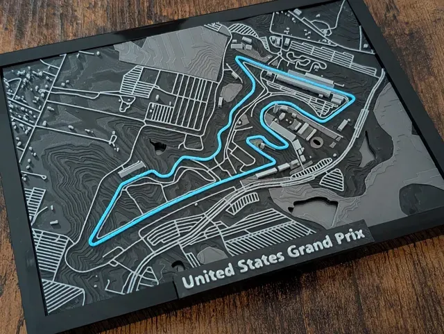 Circuit of the Americas 3D Miniature v2 — Фото 5 из 13