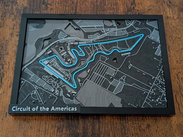 Circuit of the Americas 3D Miniature v2 — Фото 7 из 13
