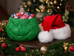 Grinch Christmas Candy Bowl | 3 Sizes