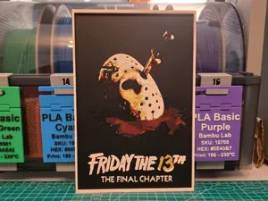 Friday the 13th: The Final Chapter - Hueforge Art