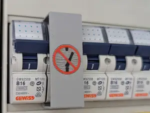 Circuit Breaker Clamp: Do Not Switch On