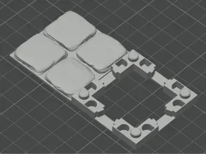 Dungeon Stone Magnetic 2x2 (Pressure-Fit Design)