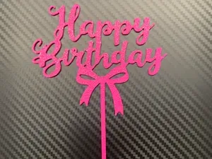 Happy Birthday Cake topper