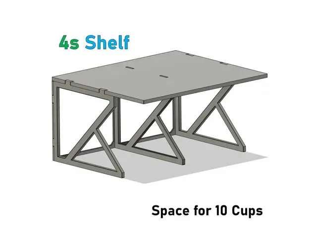 Regal für Gläser, Kaffetassen & Becher - Modular — Фото 9 из 13