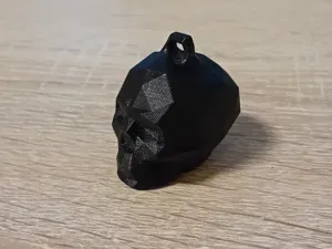 skull keychain