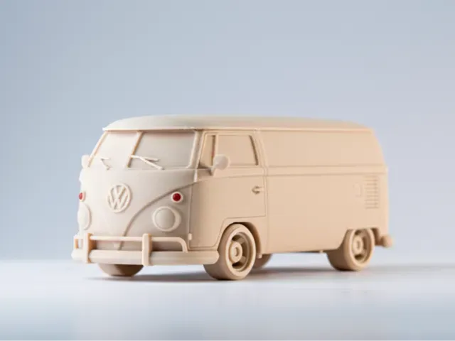 Volkswagen Transporter T1 3D Car Model