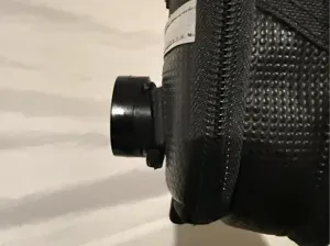 Angled Garmin Topeak Saddle Bag Mount (zip ties)