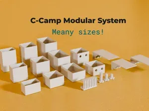 C-Clamp Modular Desk System
