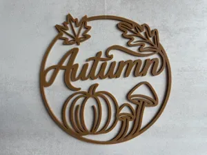 Autumn Blumenkranz und Türkranz