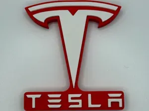 Tesla Logo - Stands On It's Own