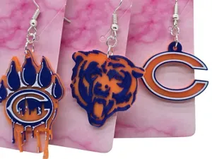 Chicago Bears Earrings