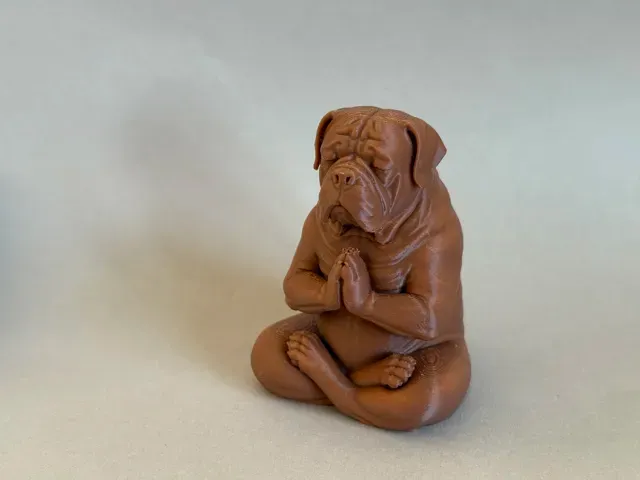 Meditating Dogue de Bordeaux – French Mastiff — Фото 3 из 7
