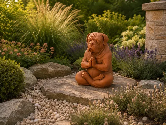 Meditating Dogue de Bordeaux – French Mastiff — Фото 2 из 7