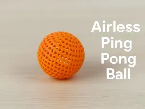 Airless Ping Pong Ball