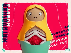 Matryoshka Muerta: A Morbid Nesting Doll