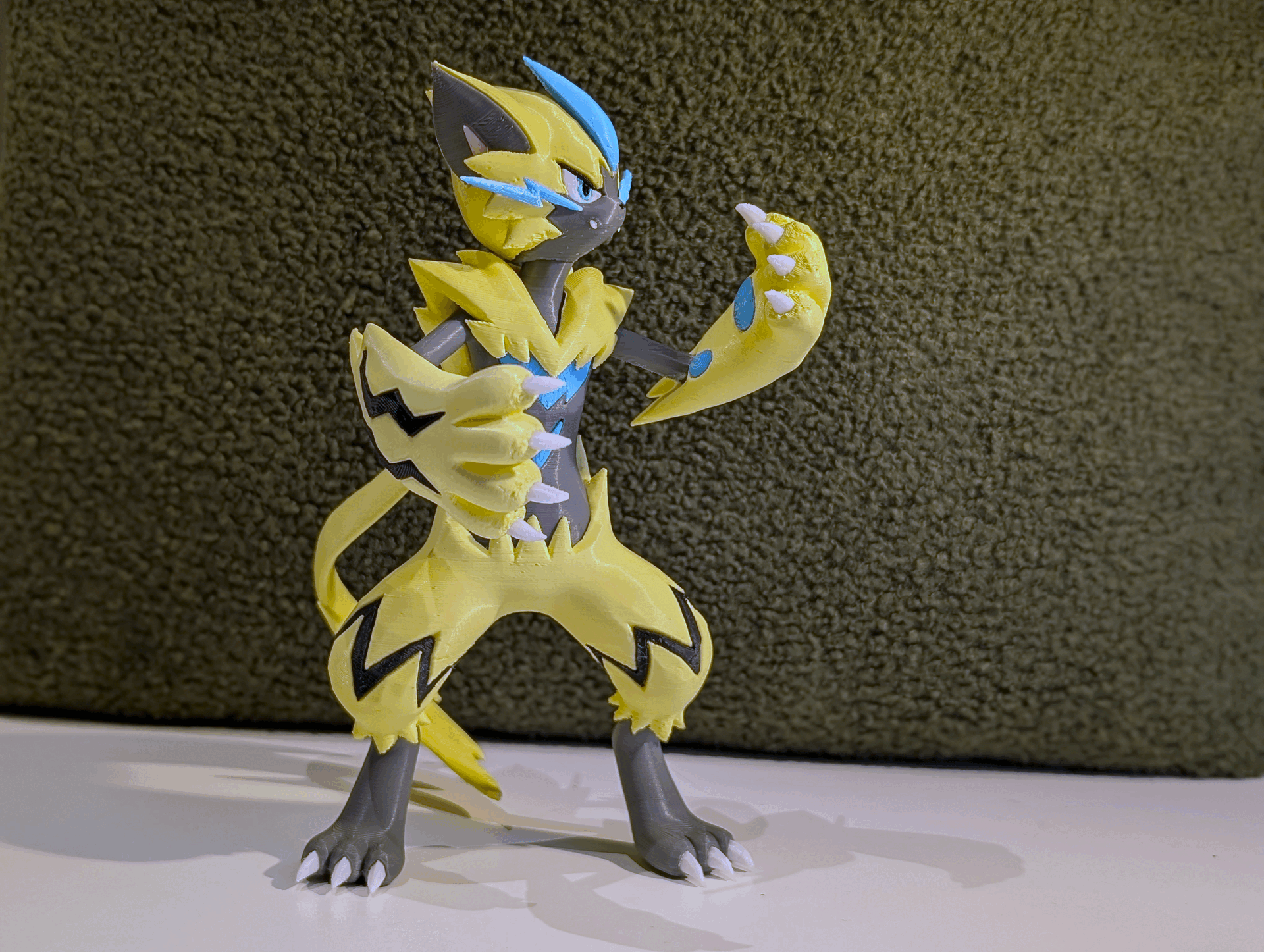 Zeraora Pokemon Multicolor Multipart NO AMS