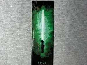 Yoda Light Saber Bookmark - Flatforge