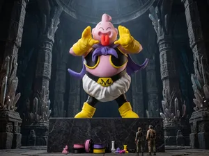 Majinbu Altezza quasi 70cm 3d A Pezzi