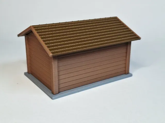 H0 1:87 small shed — Image 2 of 5