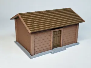 H0 1:87 small shed