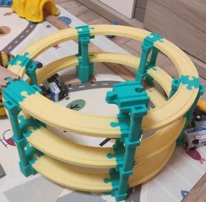 Spiral rails / train track for Brio, Ikea, Lidl