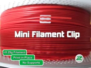 Mini-Clip für alle Spulen mit 1.75mm Filament