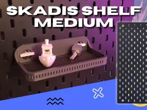 Ikea Skadis Shelf (Medium) T-Clip