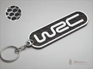 WRC logo keychain
