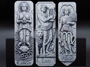Zodiac - Cancer, Leo, Virgo Bookmark