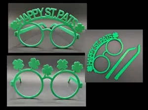 St. Patrick's Day Glasses (Snap Together)