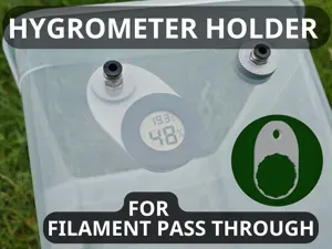 Hygrometerhalter für Filamentdurchführung PC4-M10