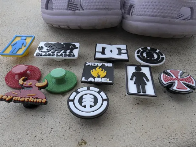 Skate Brand Croc Charms - TPU or PETG — Фото 4 из 16