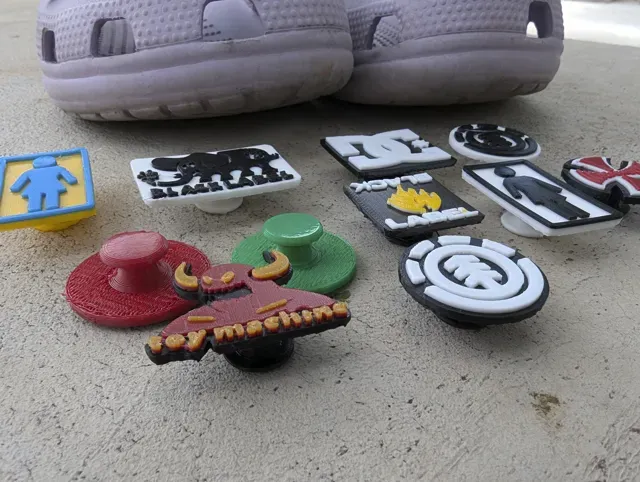 Skate Brand Croc Charms - TPU or PETG — Фото 5 из 16