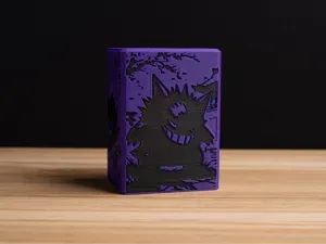 Pokemon Deck Box - Gengar - 75 Sleeved Cards