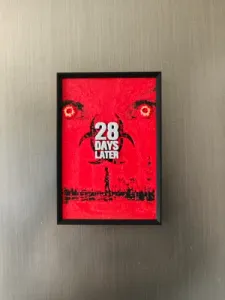 28 Days Later movie poster fridge magnet