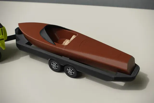 Mini G 4x4 wth Suspension Playset + Trailer & Boat — Фото 8 из 11
