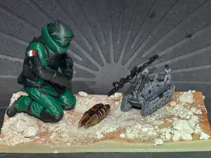 Diorama “IED Response” Artificiere con Robot EOD