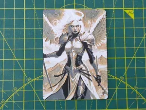 MTG Commander Deck Box inlay Angel HueForge