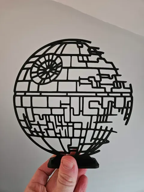 Death Star Art - Star Wars - With Stand — Фото 4 из 4