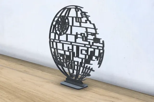 Death Star Art - Star Wars - With Stand — Фото 2 из 4
