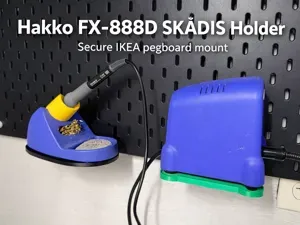 Hakko FX-888D IKEA SKADIS Holder