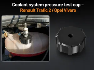 Coolant system pressure test cap Renault Trafic 2