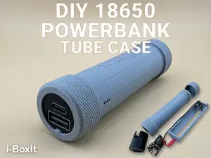18650 Powerbank Tube Case