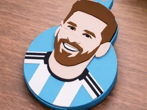 Abre latas llavero Messi Argentina Mundial 2026
