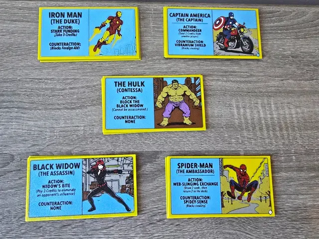 Marvel Civil War Coup - Card Game — Фото 2 из 6