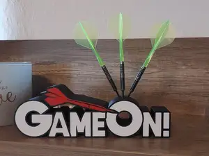 Darthalter GAMEON! Darts Dartboard Dart Lightbox